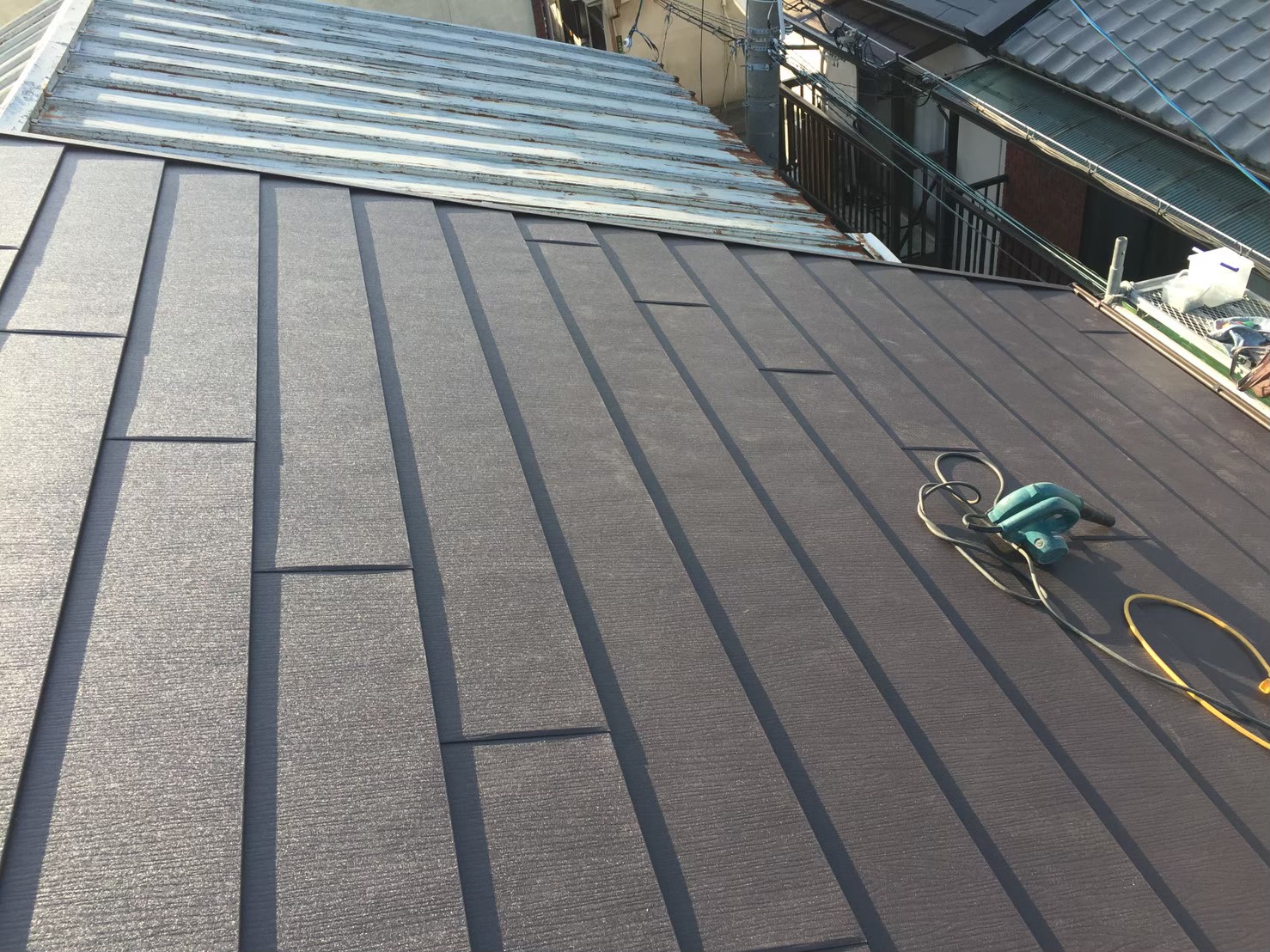 黒いスーパーガルテクトでシックな雰囲気